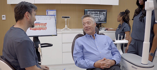 Specialist-led full arch implant team consultation